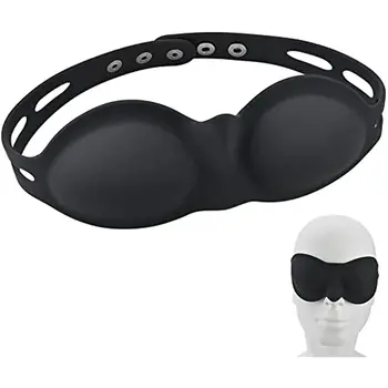 Эротическая силиконовая маска для глаз SM Затемняющая, супер Мягкая Силиконовая Ролевая игра, БДСМ, Эротические товары для взрослых, секс-игрушки для пар мужчин и женщин