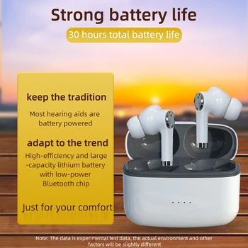 ANC Активное шумоподавление TWS Гарнитура для прослушивания с поддержкой беспроводной Bluetooth гарнитуры Версии 5.2 Головки усиления слуховых аппаратов