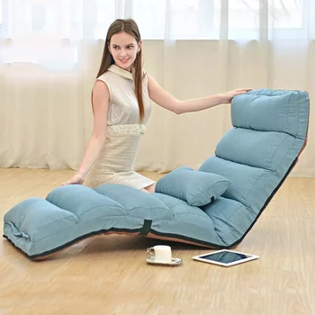 Ленивый диван, кресло для спальни с одним балконом, японское складное многофункциональное кресло для отдыха, креативный повседневный стул для пола, татами