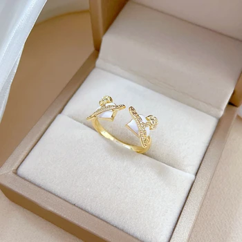 Изысканная Мода Love Saturn Planet Регулируемое кольцо для женщин, Очаровательное Кольцо Saturn, Креативное кольцо для вечеринки, Ювелирные изделия, подарок на Годовщину