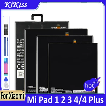 6600 мАч BM60 BM61 BM62 BN60 Аккумулятор Для Xiaomi Mi Pad 1 2 3 4 Plus mi Pad MEC91 Bateria mi Tab 1 2 3 4 Plus + Номер для отслеживания