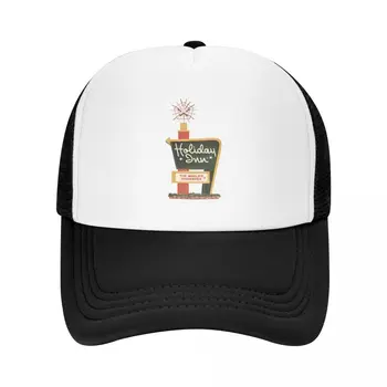 Знаковая бейсболка с надписью Holiday Inn, Винтажная роскошная шляпа, Альпинистская черная Роскошная женская шляпа, мужская