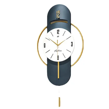 Креативный домашний декоративный скандинавский металл, 3d современные минималистичные настенные часы для гостиной, офиса, магазина