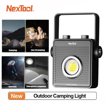 Nextool Портативный уличный светильник для кемпинга, рыбалки, работы, Перезаряжаемый светильник для палатки, светодиодный фонарик, Аварийный блок питания