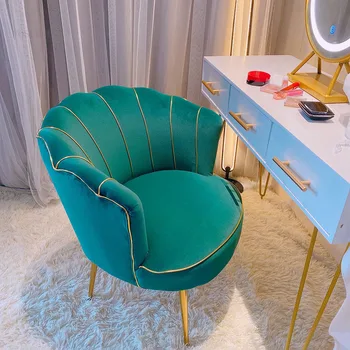 Современные креативные стулья для гостиной Легкая Роскошная Мебель для гостиной Кресло со спинкой Домашняя Мягкая подушка Кресло для макияжа в спальне