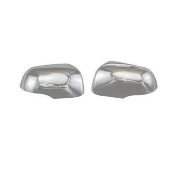 Автомобильное Хромированное серебристое боковое стекло заднего вида, Отделка крышки зеркала заднего вида для Kia Picanto Morning