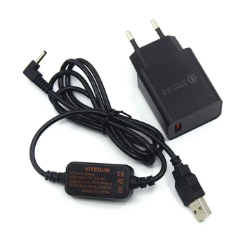 Адаптер Зарядное Устройство CA-PS700 Power Bank USB Кабель Для Canon DR-E12 E15 E10 DR-50 DR80 DR-700 LP-E5 LP-E8 LP-E10 LP-E12 Фиктивный Аккумулятор
