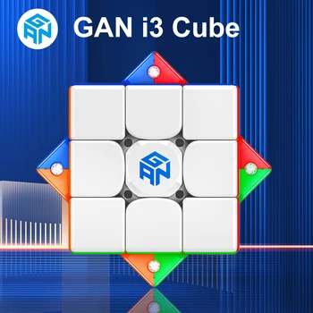 Магнитный Волшебный Куб GAN I3 3x3 Без Наклеек GAN 356 I 3 Профессиональная Умная Скоростная Игрушка-Куб Gan 356 i3 Cubo Magico Puzzle