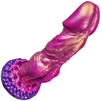 Joyfusion Titan Огромный силиконовый фаллоимитатор с присоской, вагинальная анальная секс-игрушка Gspot без рук, женские игрушки для взрослых, мужские игрушки для взрослых