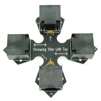 Инструмент для захвата сетевых пакетов LAN Throwing-Star-Инструкции в сборе
