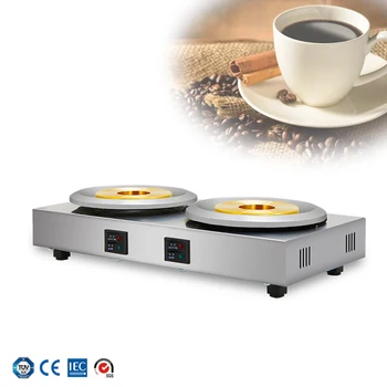 Кофейная плита с двойным горшком, электрический бойлер для кофе, кофеварка для подогрева кофе, оборудование для обогрева кафе