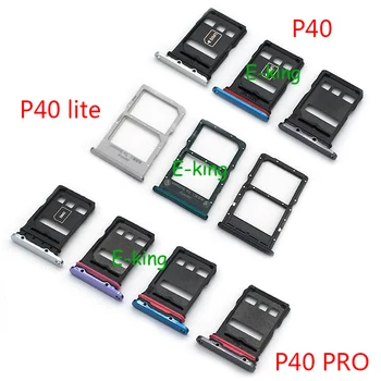 Держатель лотка для sim-карты для Huawei P40 Pro Lite Держатель слота для SIM-карты Разъем адаптера Запасные части