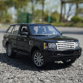 Отлитый под давлением в масштабе 1:18 Симулятор внедорожника Range Rover-купе, модели автомобилей из металлического сплава для мальчика, коллекция подарков, игрушки для показа