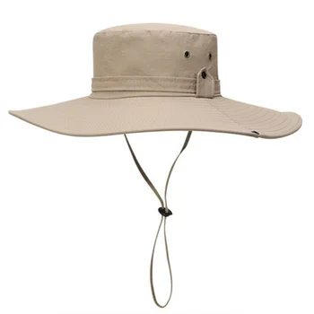 Широкополые шляпы-ведерки для пеших прогулок, рыбалки, защита от солнца 50 + UPF, дышащие солнцезащитные шляпы для мужчин и женщин