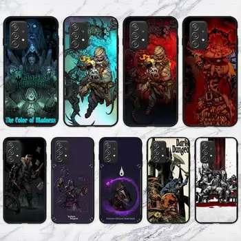 Самый Темный Игровой чехол для телефона Dungeon Для Samsung Galaxy A02 A12 A21 A22 A32 A41 A42 A51 A71 A72 в виде Ракушки