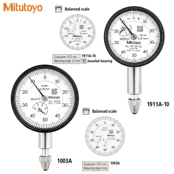 Циферблат Mitutoyo с индикаторной головкой 1911A-10 1913A-10 1003AB тип указателя 0.002mm0-2.5 0-0.5 0-4 мм