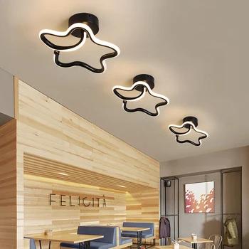 Геометрические потолочные светильники для спальни, светильник для гостиной, прочный многофункциональный, простой, минималистичный для светильников в прихожей