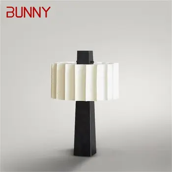 Современная настольная лампа BUNNY LED в скандинавском стиле, модный настольный светильник для дома, гостиной, спальни, декора Бесплатная Доставка